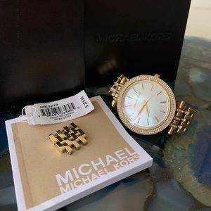 Michael Kors Gold and Diamond ladies watch